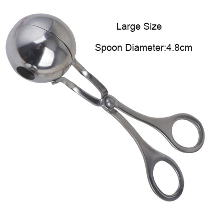 Convenient Kitchen Stainless Steel Meatball or Rice Ball Maker
