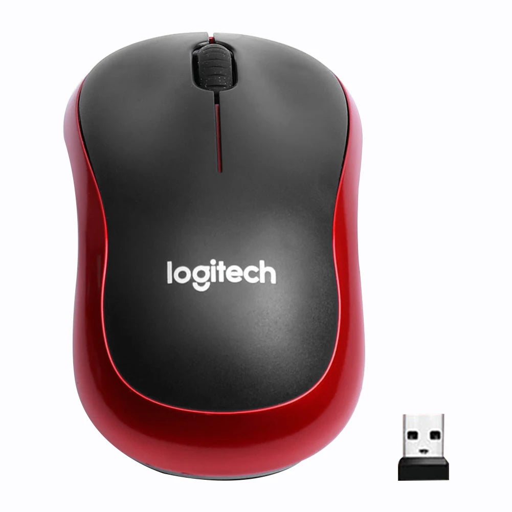 Logitech M185 – Reliable 2.4GHz Wireless Mouse with USB Receiver, 1000 DPI Precision, Works with Windows, Mac & Chrome OS