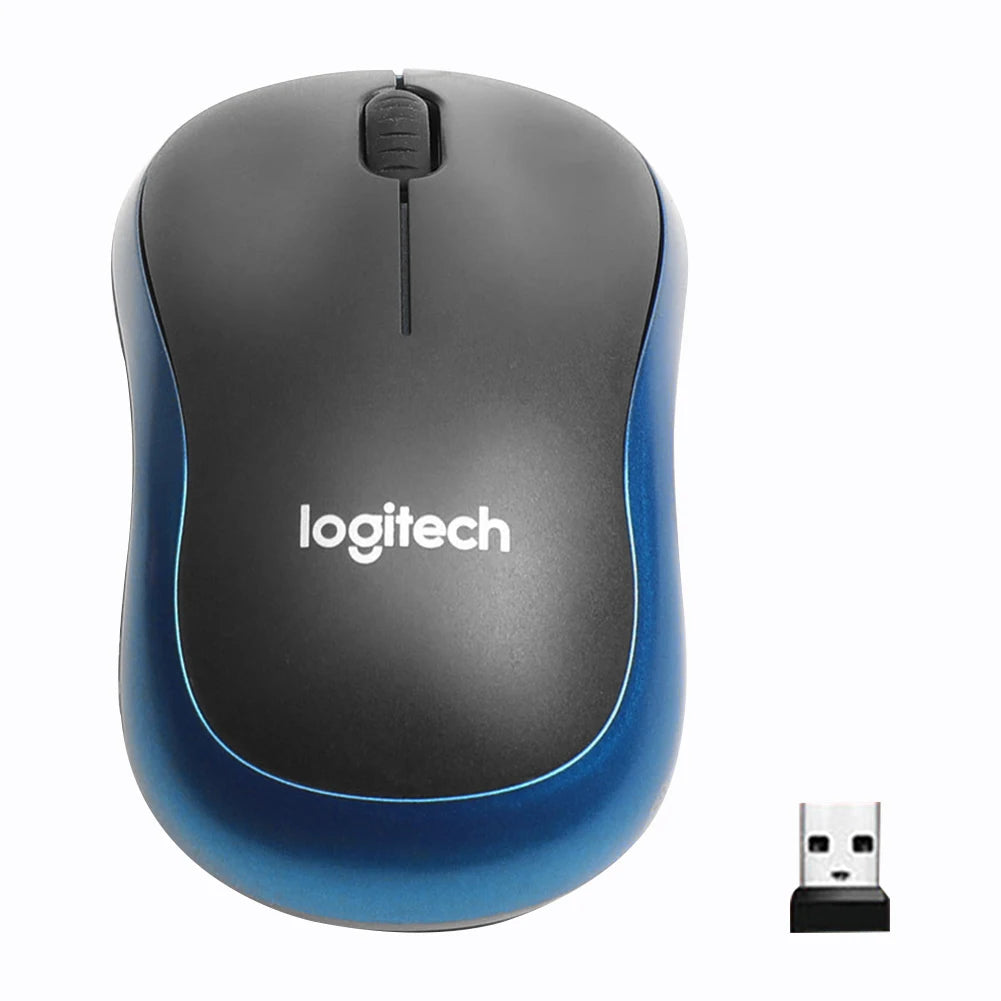 Logitech M185 – Reliable 2.4GHz Wireless Mouse with USB Receiver, 1000 DPI Precision, Works with Windows, Mac & Chrome OS