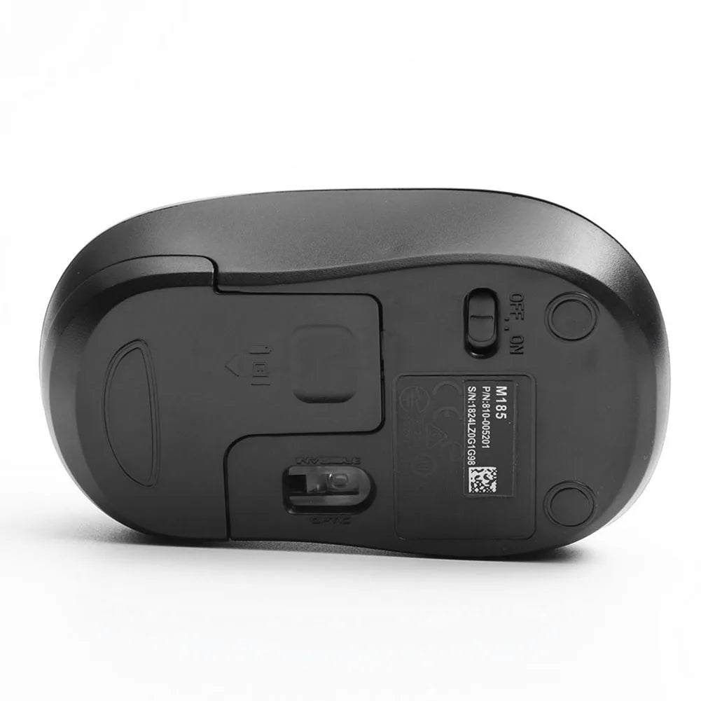 Logitech M185 – Reliable 2.4GHz Wireless Mouse with USB Receiver, 1000 DPI Precision, Works with Windows, Mac & Chrome OS