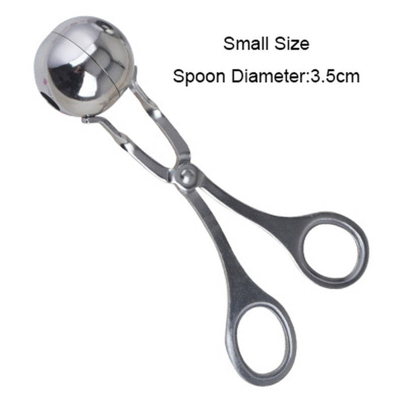 Convenient Kitchen Stainless Steel Meatball or Rice Ball Maker